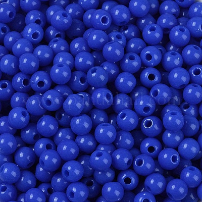 Непрозрачные акриловые бусины SACR-A007-01C-26-1