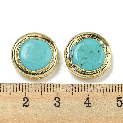 Стойки обшивки латунные бусины KK-C049-04A-G-1