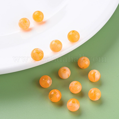 Акриловые бусины MACR-S375-001B-06-1