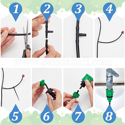 Автоматические капельницы из ПВХ AJEW-WH0348-132C-1