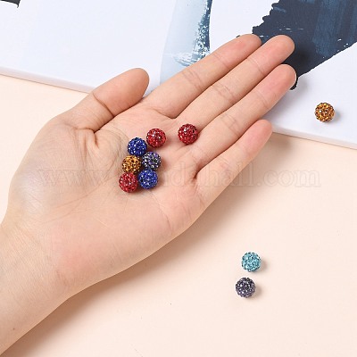 Pave disco бусины RB-H258-10MM-M-1