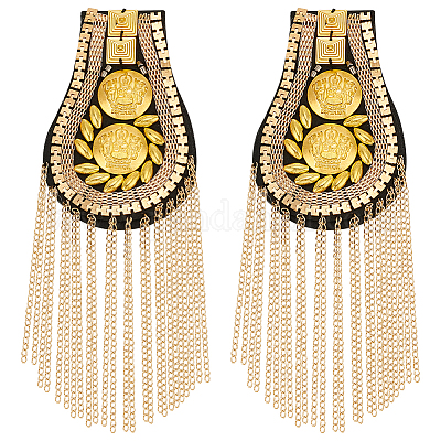 2 шт. эполеты с кисточками DIY-FG0005-38A-1