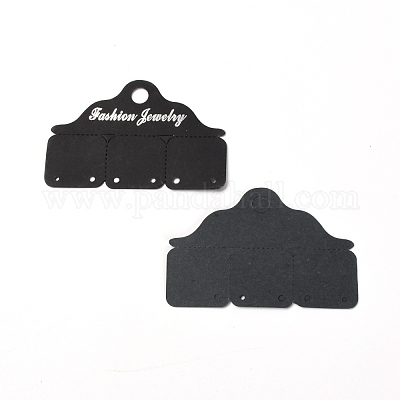 Бумажная серьга-картхолдер&nbsp;CDIS-WH0013-28A-1