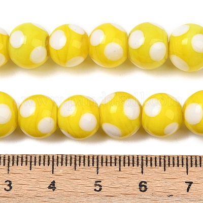 Бусины лэмпворк  LAMP-D002-10mm-01D-1