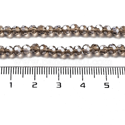 Гальванизируйте прозрачное стекло бисер нитей EGLA-A035-T4mm-A16-1