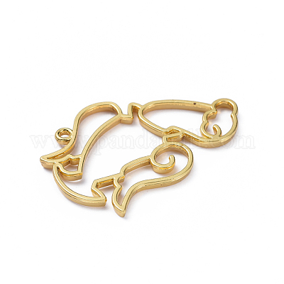 Подвески на лицевой панели из сплава цинка X-PALLOY-D580-05G-D-1