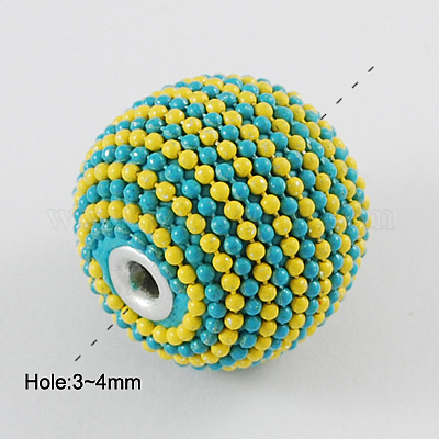 Индонезийские бусины ручной работы IPDL-R353-2-1