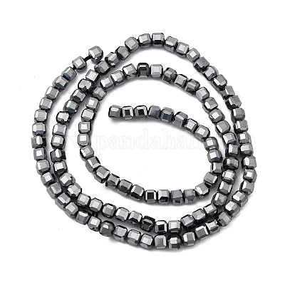 Нити из синтетических терагерцовых каменных бусин G-H327-L03-02-1