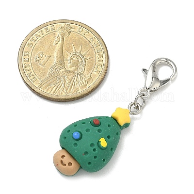 Подвески из смолы для рождественской елки HJEW-JM04055-1