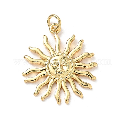 Латунные подвески KK-P330-02B-G-1