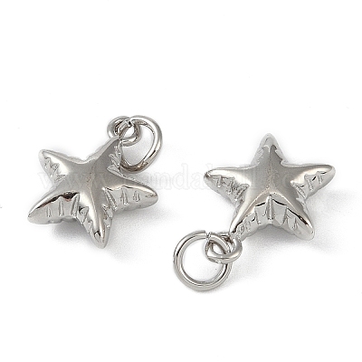 Латунный кулон с прыгающим кольцом KK-O147-01A-P-1