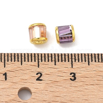 Стеклянные бусины&nbsp;KK-K415-01G-1