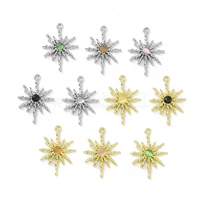 Подвески для кошачьего глаза из сплава PALLOY-D007-08-1