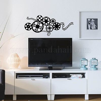 Wholesale SUPERDANT Movie Reel Wall Art Decals Abstract Antique