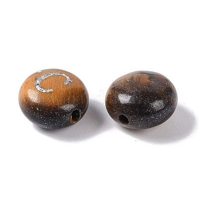 Природных тигровый глаз бисером G-L524-20C-02-1