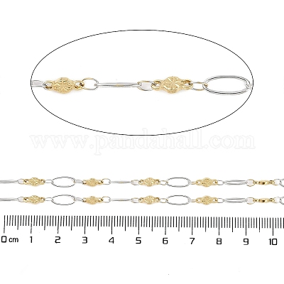 Ионное покрытие (ip) звеньевая цепь из нержавеющей стали 304 CHS-H028-07A-GP-1