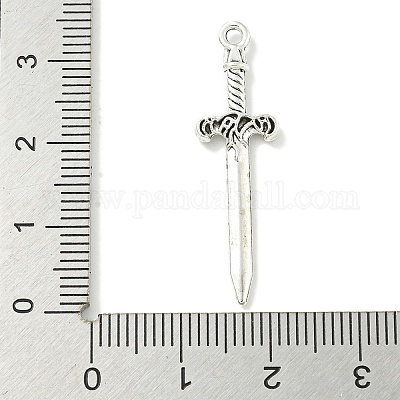 Сплавочные подвески тибетского стиля TIBE-I026-5965AS-1