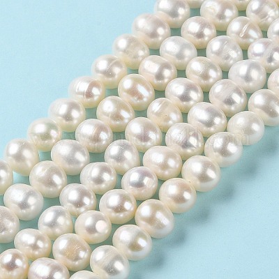 Нити из натурального культивированного пресноводного жемчуга PEAR-E018-05-1