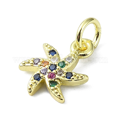 Латунные подвески из микро-паве KK-H475-19G-02-1