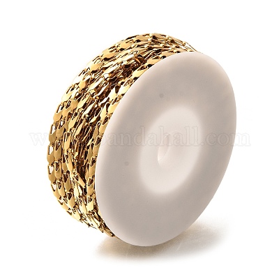 Овальные звенья цепи из нержавеющей стали 304 CHS-H035-02B-G-1