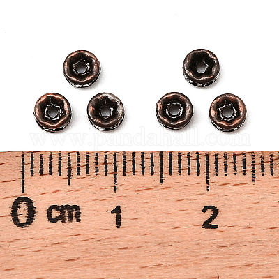 Латунные бусины разделители для поставки стразов RB-A014-Z4mm-01R-NF-1