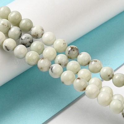 Натуральные дендритные нити из бисера яшмы G-H298-A15-03-1