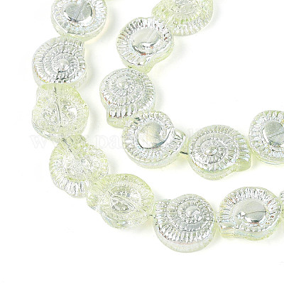 Гальванизируйте прозрачное стекло бисер нитей EGLA-S190-05C-1