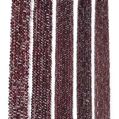 Стеклянные бусины с гальваническим покрытием  EGLA-A044-T1mm-A13-1