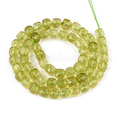 K9 нитки стеклянных бусин GLAA-N014-8x8mm-03-1