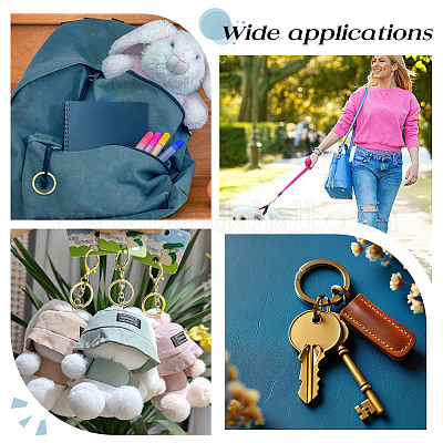 6 шт. разъемные кольца из сплава&nbsp;FIND-UN0007-32-1