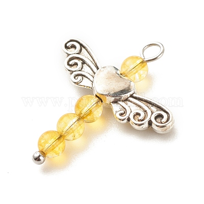 Природные и синтетические Gemstone подвески PALLOY-JF01423-1