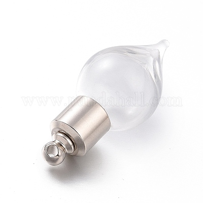 Стеклянные подвески для бутылок GLAA-H105-03P-1