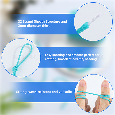 50м 16 внутренних сердечника из полиэстера и спандекса веревки-корды&nbsp;RCP-SP0001-01D-1