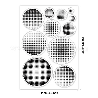 Пластиковые штампы пвх DIY-WH0167-57-0252-1