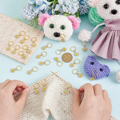 24 шт сплав эмали и железа плетение подвески для волос украшения зажимы&nbsp;OHAR-AB00008-1