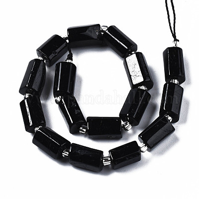 Натуральный турмалин бисер нитей X-G-S376-009-1