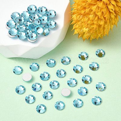 Preciosa® maxima crystal без горячей фиксации плоские камни Y-PRC-NSS6-60010-1