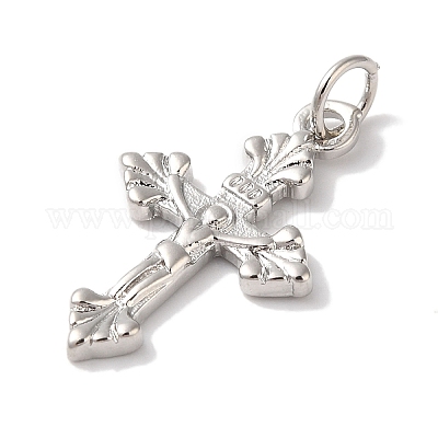 Подвески из латуни и кубического циркония KK-L216-054P-02-1