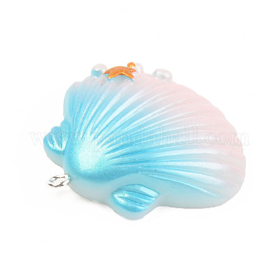 Подвески из непрозрачной смолы X-RESI-S356-059B-05-1