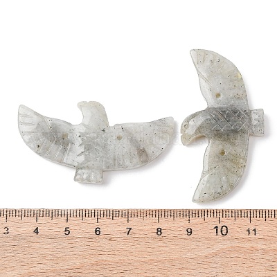 Большие резные подвески из натуральных смешанных драгоценных камней G-A288-01-1