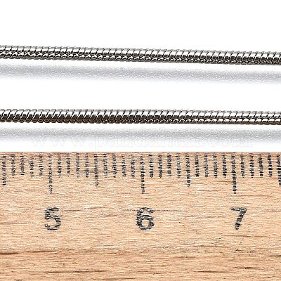 Регулируемые ожерелья-слайдеры из нержавеющей стали 304 NJEW-L156-004P-1