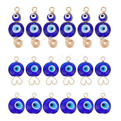 18шт 3 стиля ручной работы подвески лэмпворк FIND-AR0003-01-1