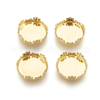 Латунный кружевной ободок KK-F762-05G-1