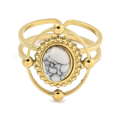 Ионное покрытие (ip) 304 нержавеющая сталь синтетические бирюзовые манжеты кольца G-Z056-04G-04-1