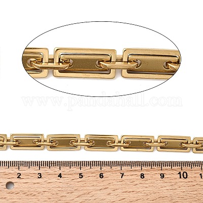 Цепи прямоугольного сечения из нержавеющей стали 304 CHS-Z007-08G-1