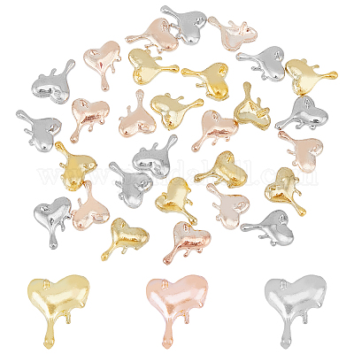 Кабошоны из сплава 60шт 3 цветов MRMJ-HY0001-03-1