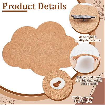 Настенная брошь «Облако» AJEW-WH0433-01H-1