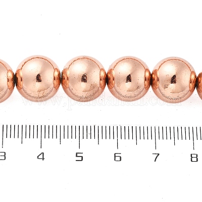 Синтетические магнитные гематит бусины пряди G-M095-B01-01RG-1