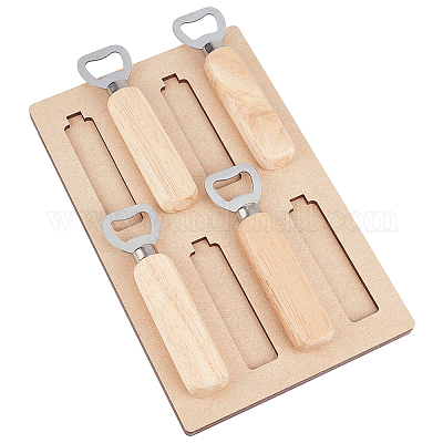 Expositor de abrebotellas de MDF&nbsp;DIY-WH0622-461-1