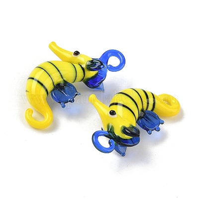 Подвески лэмпворк ручной работы LAMP-S068-08I-1